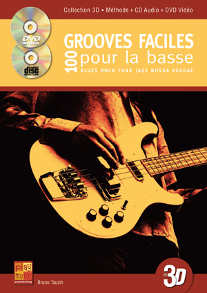 50 Grooves Pour Basse 5 & 6 Cordes - Bruno Tauzin - Partition