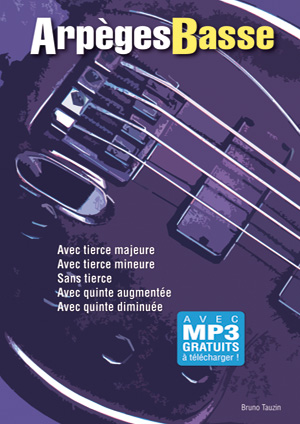 méthode pour apprendre les arpèges à la basse, avec des schémas