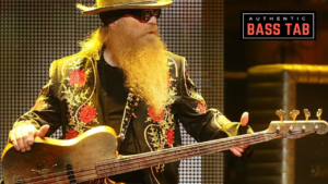 ZZ Top, la grange, basse, bassiste, cover, tablature, partition, fender, debutant, rock, blues