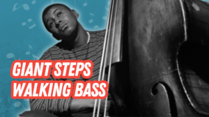 cours de basse jazz, walking bass giant steps, john coltrane, tablature