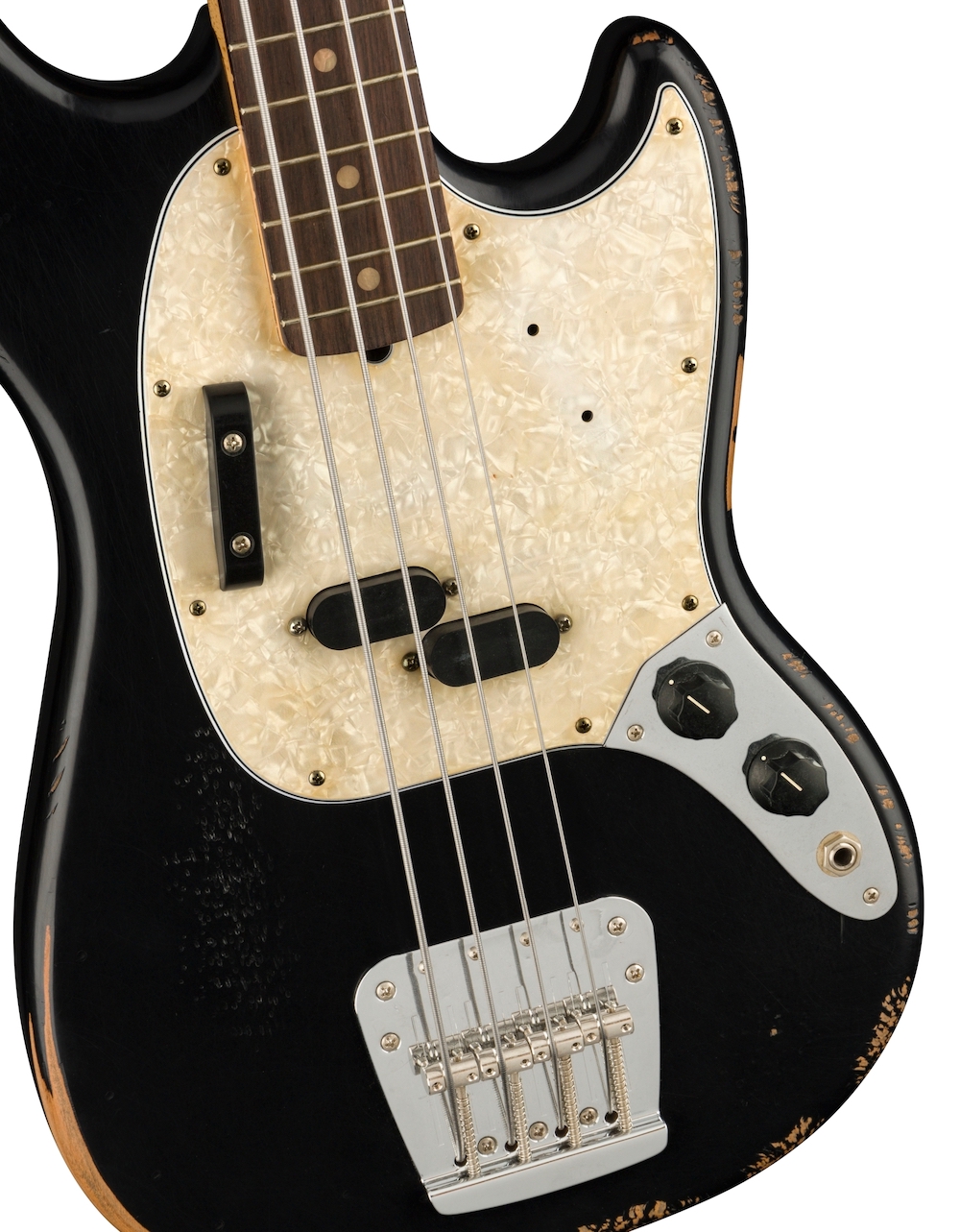 Fender mustang bass jmj road worn