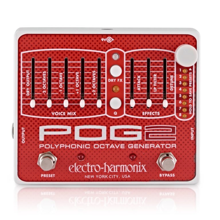 electro harmonix pog2 octaver, basse, effets