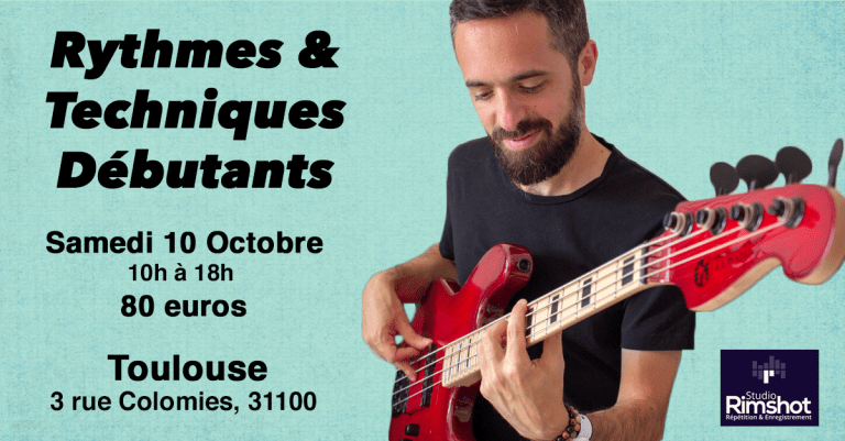 Masterclass rythmes et techniques débutants Toulouse