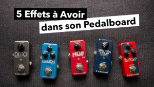 pedalboard basse, tc electronic, effets, compresseur, reverb, delay, octaveur, looper