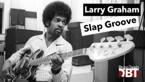 cours de basse, slap, larry graham, hair, tablature