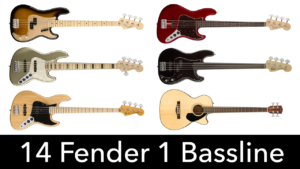 basse fender, fretless, american vintage, roger waters, acoustique, american original, jaco pastorius, fretless, elite