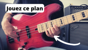 cours de basse, plan jazz, improvisation, tablature