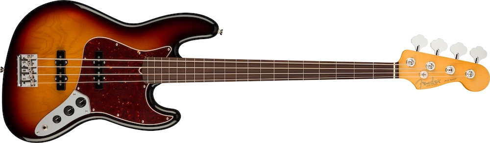 Fender American Professional II Jazz Bass, basse fretless