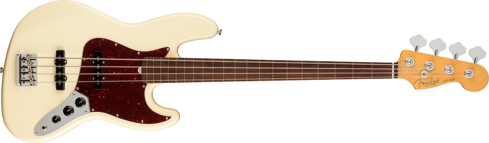 Fender American Professional II Jazz Bass, basse fretless