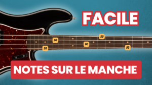 cours de basse, débutant tuto, exercice, technique, facile, tablature, notes, schéma