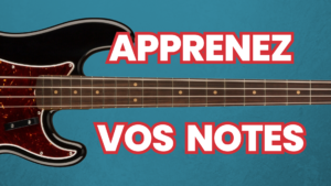 cours de basse, débutant tuto, exercice, technique, facile, tablature, notes, schéma