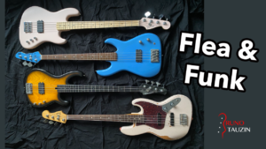 4 Basses Signatures de Flea, Fender Jazz Bass, Active, Modulus, FleaBass