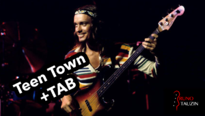 jaco pastorius, teen town, basse, bassiste, tablature, fender jazz bass