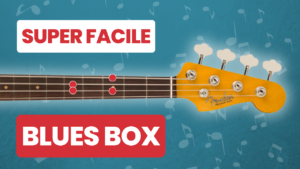 cours de basse, blues, bassiste, tablature, débutant facile, tuto