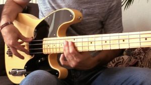 basse, bassiste, groove, funk, tablature, fender precision custom shop