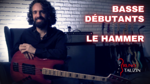 cours de basse, tuto, débutant, tablature, technique, hammer, bassiste