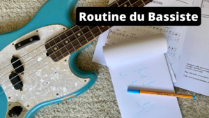 basse, bassiste, routine, cours, débutant, technique, rythme, solfège, théorie