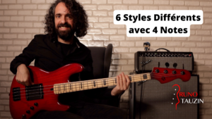 cours de basse, tuto, funk, blues, rock, jazz, reggae, bossa