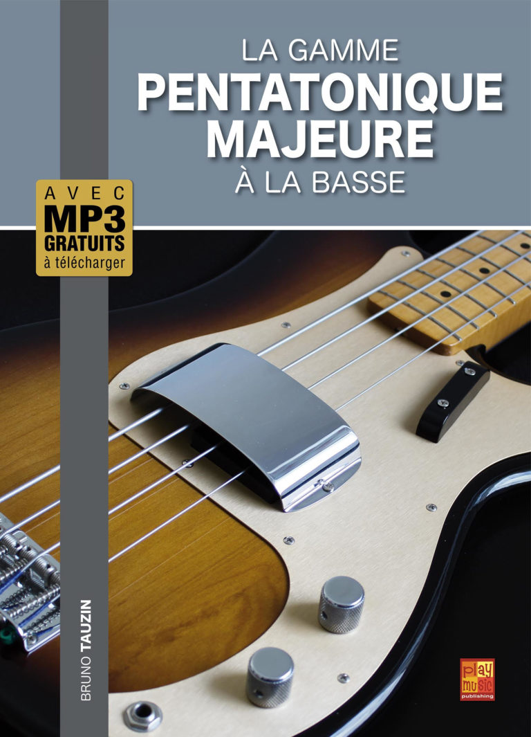 gamme pentatonique majeure, basse, bassiste, tuto, cours, débutant, solfège