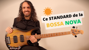standard bossa nova, basse, tablature