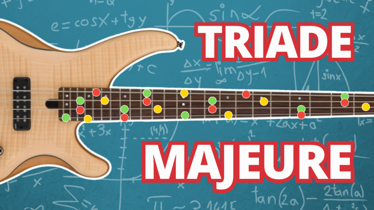 arpège, basse, cours, triade, majeure