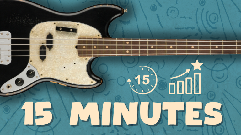 progressez à la basse en 15 minutes par jour, conseils