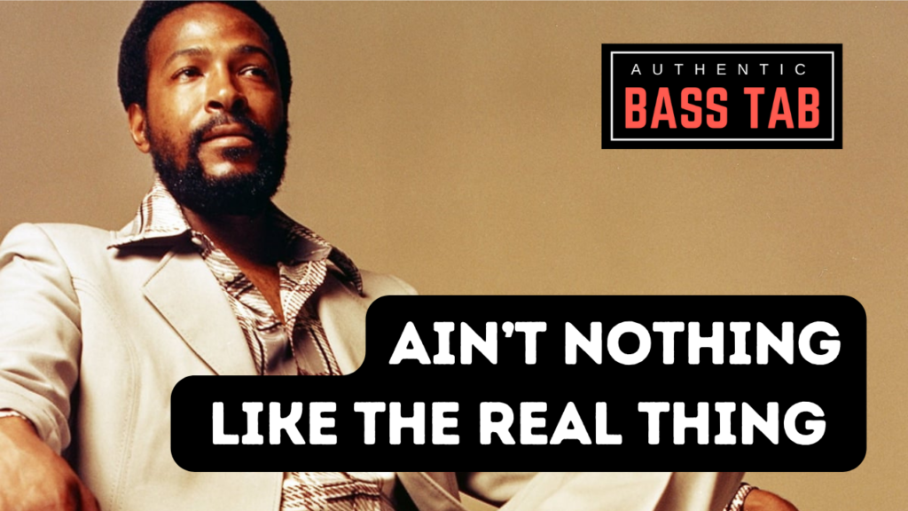 marvin gaye, motown, basse, tablature