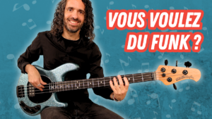 cours de basse funk, groove, tablature