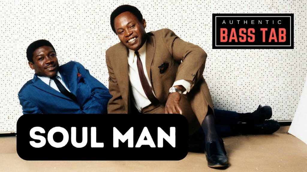 soul man, sam & Dave, basse, bassiste, transcription, cover