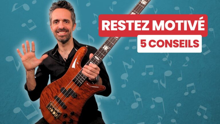 conseils pour rester motivé à la basse