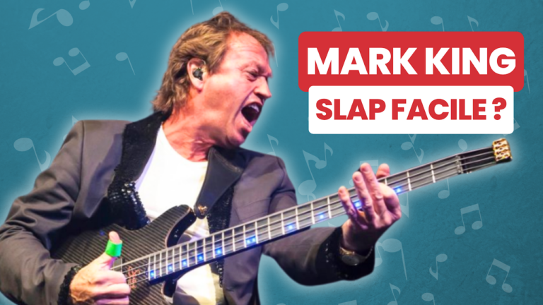 cours de basse, slap, débutant, mark king