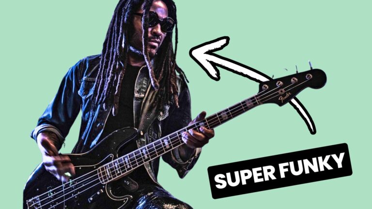 cours de basse slap, lenny kravitz, fly away