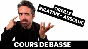 oreille relative absolue