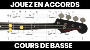 cours de basse, jeu en accords, Rocco palladino, jazz bass