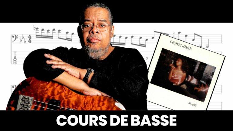 cours de basse, Anthony Jackson, chaka khan, bass tab