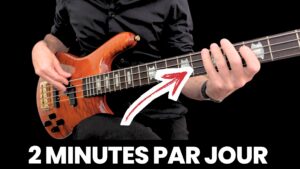 cours de basse funk, routine, exercice, débutant