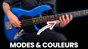 les modes à la basse, gamme, solfège