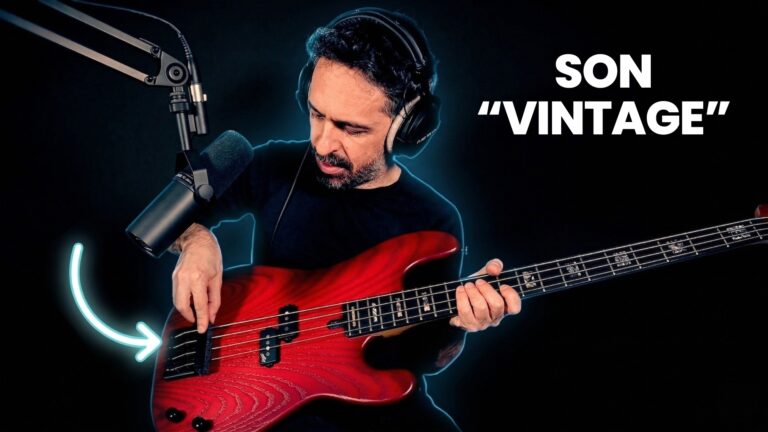 étouffoir basse, elie & art, son vintage, Motown, Fender Precision, James jamerson