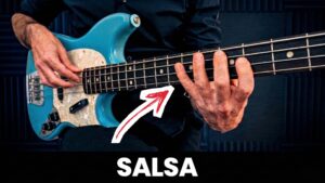 cours de basse salsa, tablature