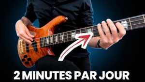 cours de basse funk, routine, exercice, débutant