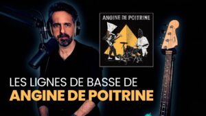 lignes de basse du groupe angine de poitrine, tablature, cours, analyse