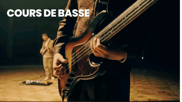 jeu en accords à la basse, cours, tablature