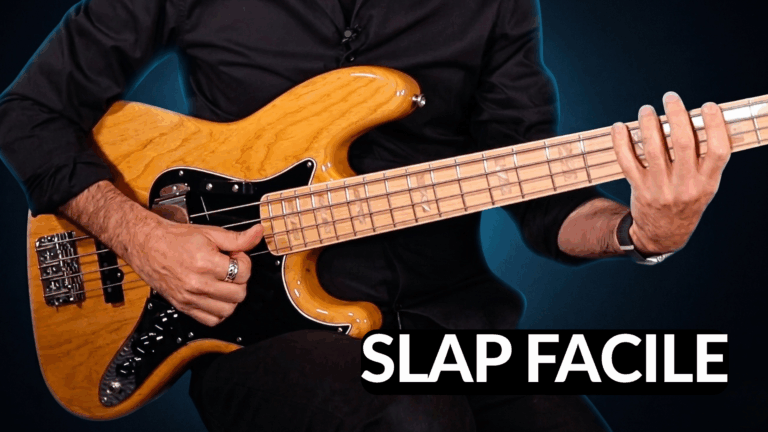 cours de basse, slap, bassistes débutants, exercices