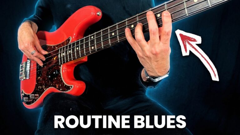 cours de basse blues, tablature, apprendre, débutant