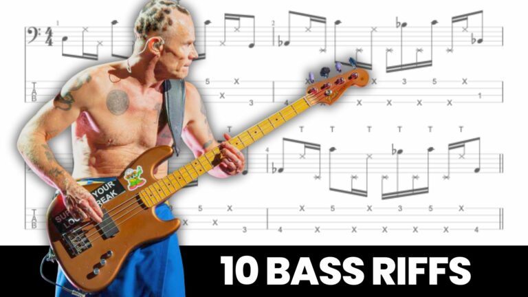 les 10 meilleurs riffs de basse des red hot chili peppers